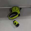 Pecute Retractable Dog Leash with Chew Proof Steel Cable, 26ft Heavy Duty Retractable Pet Leash with Poop Bag Holder, Anti-Slip Grip, for Medium/Large Power Chewers & Pullers 33lbs-110lbs (Green)