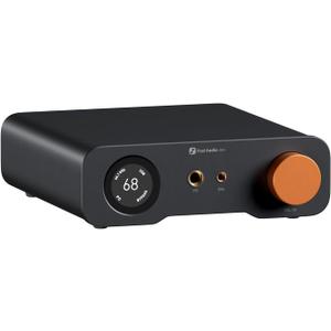 Fosi Audio ZH3 DAC Headphone Amp, Fully Balanced Preamp with AKM4493SEQ XMOS XU316 PCM 768kHz for Amplifiers, USB/Optical/COAX/RCA/12V Trigger Input, XLR/RCA/4.4mm/6.35mm Output with Remote