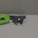 Stainless Steel Stove Gap Covers, Stove Gap Filler, Range Trim Kit, Stove Gap Guards, Heat Resistant and Easy to Clean, Easy retractable, Length 13.8" to 27.5", Width 0.79", Black(2PCS)