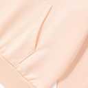 Fuermos Kids Girls Clothes 2 Piece Outfits Colorblock Casual Hoodies Long Sleeve Fashion Sweatshirts and Sweatpants (9-10 Years, Apricot)