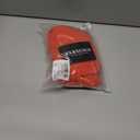 RXRXCOCO Mesh Halter Tankini Swimsuits for Women Tummy Control Swimsuit Asymmetrical Flowy High Waisted Bathing Suits (Small, Orange Floral)