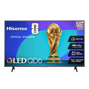 Hisense - 55" Class QD6 Series QLED 4K UHD HDR Smart Fire TV