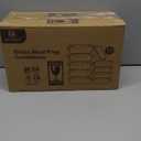 [10-Pack]Glass Meal Prep Containers with Lids, MCIRCO Glass Food Storage Containers with Snap Locking Lids, Airtight Lunch Containers, Microwave, Oven, Freezer and Dishwasher, White