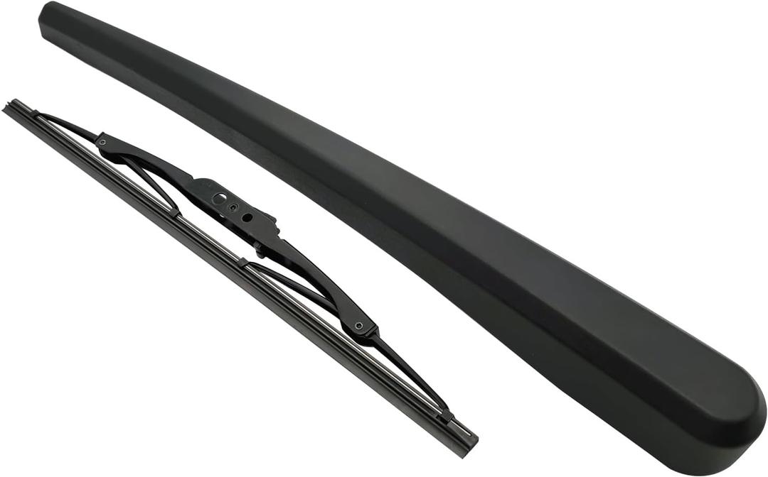 Rear Windshield Wiper Blade Arm Set for Chevrolet Chevy Equinox GMC Terrain 2010-2017 Back Windshield Wiper Assembly