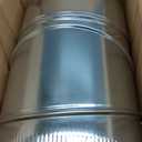 12" Adjustable Duct Elbow 90 Degree HVAC - Galvanized Sheet Metal 28-Gauge Duct Connector - Ideal for Round Tube Air Ventilation & Vent Pipe Ductwork (12 Inch)