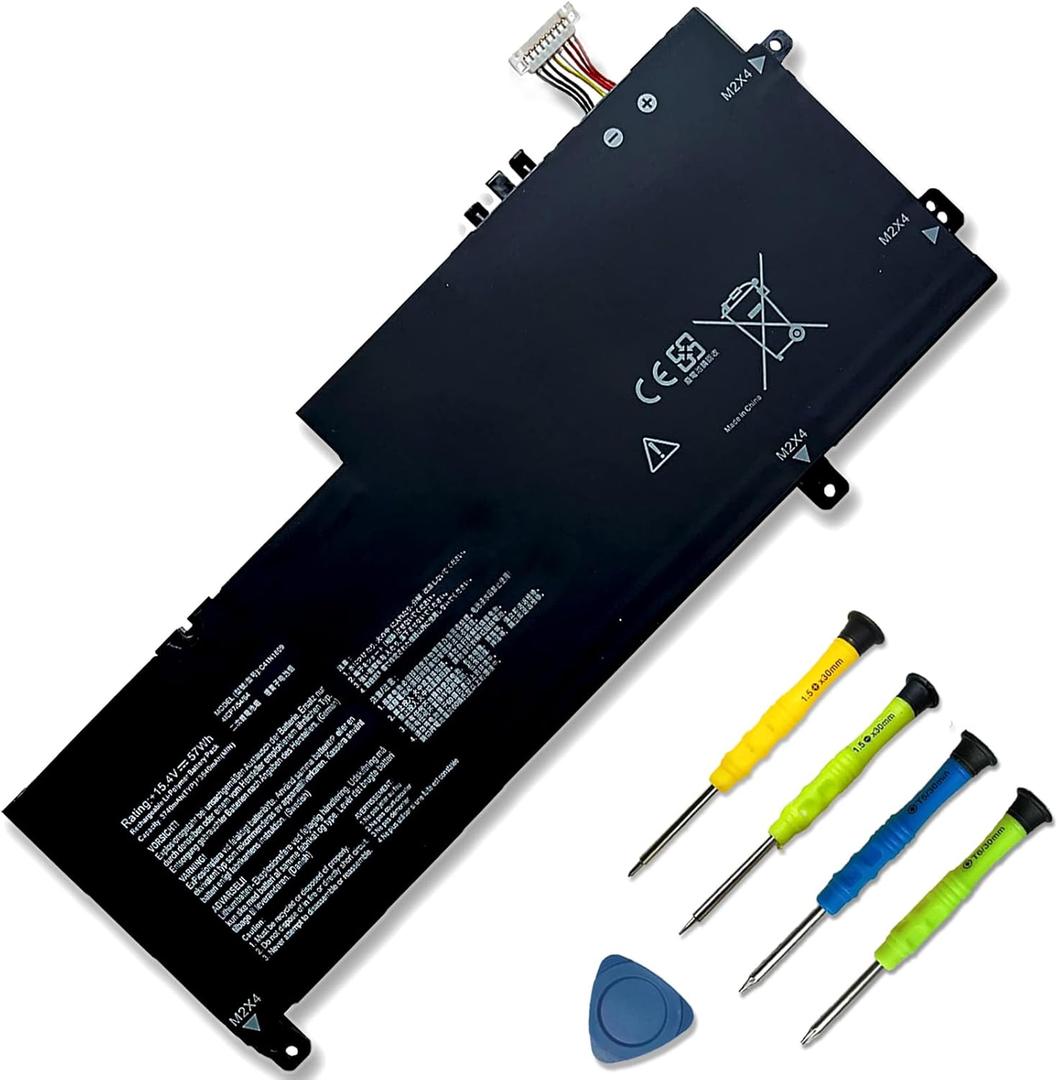 C41N1809 4Cells Laptop Battery Compatible with Asus Zenbook UX562 UX562FN UX562FD UX562FDX Q536F Q536FD Series Notebook 0B200-03440000 15.4V 57Wh/3740mAh