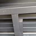 NKZ 22 Inch King Size Bed Frame, Metal Bed Frame & Box Spring 2 in 1 Platform with Round Corner Legs, 4000Lbs Heavy Duty Metal Frame, Mattress Slide Stopper, Headboard Hole, Noise-Free, Easy Assembly