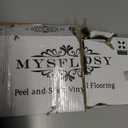 Mysflosy Peel & Stick Floor Tile, 36-Pack 54 Sq.Ft Waterproof Vinyl Plank Flooring Self-Adhesive, Luxury Wood-Look Vinyl Planks for DIY Installation