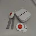 WiFi Caregiver Pager Life Alert Systems for Seniors No Monthly Fee App 1Waterproof Call Button+ 1Watch Button 1Receiver, Control Medical Alert Systems for Seniors(Only Supports 2.4GHz Wi-Fi 01)