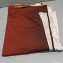 Burnt Orange Curtains 84 Inch Length for Living Room 2 Panel Set Burnt Orange and Terracotta Window Curtain Rust Orange Ombre Gradient Light Filtering Curtains Modern Abstract Drapes