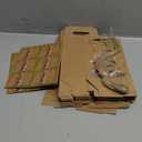 grestar 30PCS Christmas Kraft Gift Bags, Treat Boxes with Assorted Christmas Prints and Tags for Kraft present Bags, Goody Bags, Xmas Gift Bags, School Classrooms and Party Favors