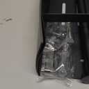 Magnetic Spice Rack with Paper Towel Holder, Kitchen Organizer with Shelf for Fridge, Black Spice Shelf Easy to Install The Side of The Refrigerator, Black Spice Shelf