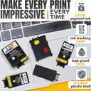 5-Pack Printer Ink Cartridges 215 Ink Cartridges 3 Black and 2 Tri-Color | Easy-to-Install Inkjet Printer Cartridge Replacements | Sharp Text & Vivid Colors, Combo Pack for Home & Office Printing