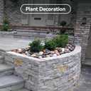 40lbs River Rocks for Landscaping, 3-4 Inch Rocks for Planters