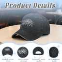 50th 60th 70th 80th Birthday Vintage Cotton Baseball Cap for Men Birthday Retired Gift Caps for Dad Grandpa Uncle Husband