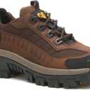 CAT Footwear Mens Invader Steel ToeWork Shoe (Brown) 7