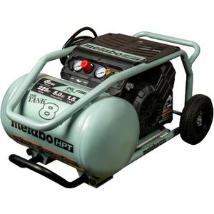 Metabo HPT Air Compressor, THE TANK, 8-Gallon Trolley Air Compressor, 225 PSI, Versatile for Use with Framing, Siding, Finish, or Roofing Nailers, Easy Mobility with Rubber Tires, EC1315S