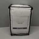 Tribeca Living King Luxury Solid Flannel Extra Deep Pocket Fitted Sheet, Fits up to 24" Mattress, Ivory