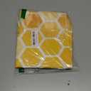 Honeycomb Bee Geometric Table Runner Dresser Scarves Seasonal Linen Tablerunner for Indoor Outdoor Kitchen Home Party Holiday Dining Table Decor 13 X 70 Inch