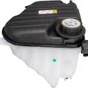 Coolant Overflow Reservoir Tank Compatible with Jaguar XF 2010 2011 2012 2013 2014 2015, [2.0L 3.0L 5.0L], Engine Expansion Bottle, with Cap & Sensor, Replace# C2Z29118, C2Z15579, C2Z22872, C2Z11292