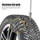 12mm Tire Studs for ATV, 200pcs Carbide Screw Anti-Slip Studs for SUV,Motorbike,Motorcycle,Dirt Bike,Tractor,Snowblower Reusable Anti-ice Snow Spikes with Installation Sleeve