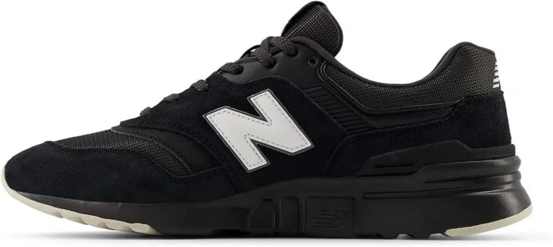New Balance Men's 997H V1 Sneaker, Black, 7.5