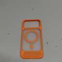 TORRAS Strong Magnetic & Seamless Stand for iPhone 17 Pro Max Case, Fit for MagSafe, Military Grade Drop Protection, Adjustable Kickstand for iPhone 17 Pro Max Case Translucent Matte Orange