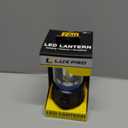 LUXPRO 3C Rugged 750 Lumen LED Lantern - Battery Powered for Up to 90 Hours of Use - Dimmable LED Light with IPX4 Water-Resistant Rating