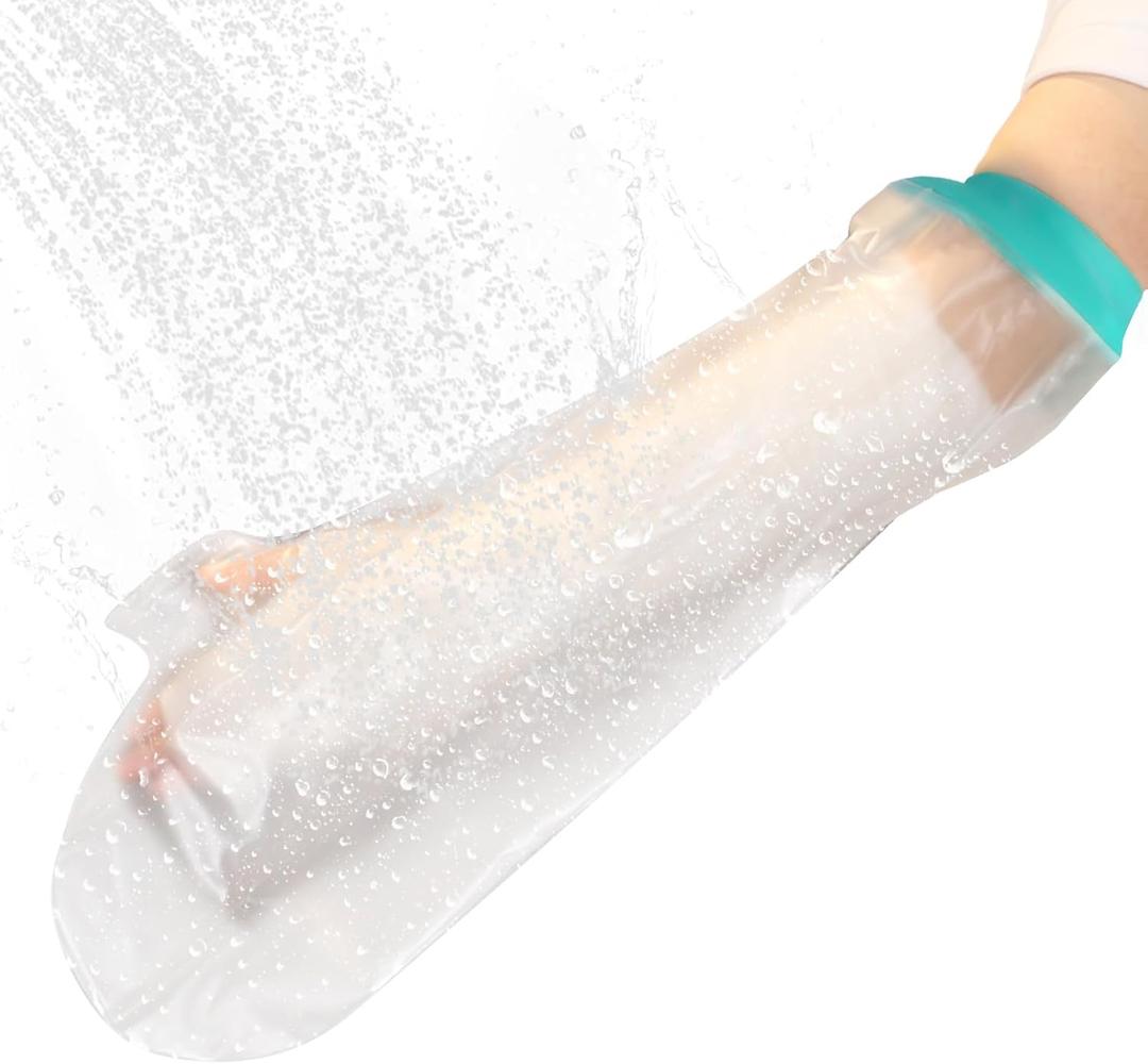 Cast Covers for Shower Arm, Waterproof Cast Cover Arm for Swimming, Cast Shower Cover, Water Proof Cast Protector for Adult, Sleeve for Showering, Elbow, Hand (Diameter - 6.3")