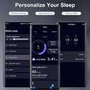 Sleep Earbuds Bluetooth 6.0 in Ear, Sleep Headphones with Sleep Monitor APP, 2026 New Mini Sleep Ear Buds with Small Earplugs for Side Sleepers, 48H Playtime Sleep Earphones with Sleep Mode Black