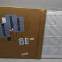 Return Air Filter Grille 20x20,Air Return Vent Cover Grill for 20"W x 20"H Duct Opening,Steel HVAC Vent Covers for Wall and Ceiling,Holds 1" Thick AC Filter, For 20''w20''h-duct Opening