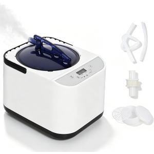 Portable Sauna Steamer Machine, 4L 1500W Steam Generator for Home Spa | Remote Control Operation, Fast Steam Output, Adjustable Timer, Compact Design for Relaxing Home Sauna Sessions