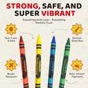 20 Sets of 4 Packs (80 count) Standard Size Crayons - Mini Crayon Packs Non-Toxic for Kids Party Favors, School Supplies for Teachers & Travel Crayons