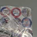 2 Inch Thank You for Your Service Stickers for Veterans Day Patriotic Thank You Sticker Veterans Day Appreciation Gifts Military Labels for Memorial Independence Day Party Favor Supplies 108 PCS