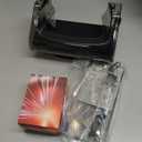 Hidden Under Screen Center Console Storage Organizer Compatible with 20242025 Tesla Model 3 Highland & 20252026 Model Y Juniper, Magnetic Installation, Anti-Slip (Black) (Small)