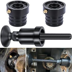 MG21103 Dana 30/44 Front Axle Tube Seal Pair & Inner Axle Side Seal Installation Tool For Jeep Wrangler JK JKU YJ TJ LJ Cherokee XJ Grand Cherokee ZJ 1984-2018 (3 PCS Black) MG21103 Dana 30/44 Front Axle Tube Seal Pair & Inner Axle Side Seal Installation Tool For Jeep Wrangler JK JKU YJ TJ LJ Cherokee XJ Grand Cherokee ZJ 1984-2018 (3 PCS Black)