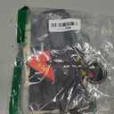 TONIFUL Red Mouse 2nd Birthday Party Supplies 2nd Table Centerpieces - Red Mouse Theme Design and Sturdy Wooden for Two Years Old Birthday Party Favors 2nd Birthday Decorations (4 Pcs)