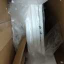 IOTXY 5-Tier Wooden Shelf Bookcase - Modern Open Bookshelf, Free Standing Storage Rack, Multifunctional Display Stand for Home and Office, White, Rectangle