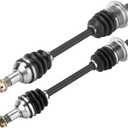 Youxmoto Front CV Axle Fit for Arctic CAT 4x4 400 450 500 650 700 2006 2007 2008, 2009-2014, 4340 Chromoly Steel Drive Half Shaft, for 0502-812 1502-344 0502-813 1502-345 (2*Front Left/Right Axles)