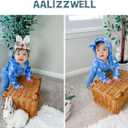 Aalizzwell Newborn Baby Boys Girls Easter Romper, Size 52