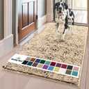 Muddy Mat Shown on TV  Super Absorbent Door Mat Indoor, Microfiber Quick Dry Chenille Entryway Rug, Non-Slip Front Door Mat, Indoor Mats for Entryway, Machine Washable Pet Rug, Beige 36"x60"