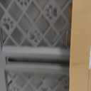 MYPET Paws Portable Pet Gate: 26-40" Wide Expandable, Pressure Mounted No Tools Needed, Durable Dog Gate for Doorways, Made in USA, 23" Tall, Fieldstone Gray