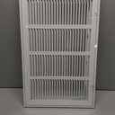 2012 Return Air Grille [Duct Opening Size] Return Vent Cover for Wall or Ceiling,Steel Return Air Grill Removable Face/Door for 1 inch Filters (20"W x 12"H [Duct Opening])