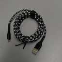 10 Foot Braided Sync & Charge Cable For Lightning Tip