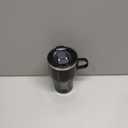 TYESO Coffee Mug,Insulated Tumbler with Lid,Vacuum Insulated Mug Double Wall Stainless Steel Office Tumbler Cup (Black, 13 oz)