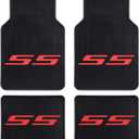 Custom-Fit All-Weather Rubber Car Floor Mats Anti-Slip Heavy Duty fit for Camaro SS Car Mats