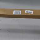 No Drill Blackout Cellular Shades for French Doors, 1 Pack, 24"x40", White
