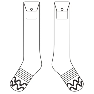 Heated Socks, Up to 10-Hour Battery Runtime Rechargeable Electric Socks | Cold Weather Foot Warmer Socks for Men Women | Outdoor Hunting Skiing Camping Hiking, Non-APP Control Large