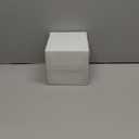 U-QE 100 Pieces Clear Plastic Plates-6 Inch Plastic Dessert Plates Disposable - Washable & Reusable - Premium Hard Clear Plates Fancy Disposable Heavy Duty Plastic Plates for Party,Weddings and Events