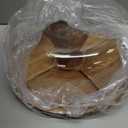 WEIFUTCH Acacia Wood Cake Stand with Lid, 12in Round Cake Holder, 2-in-1 Cake Plates with Acrylic Dome, Dessert Table Display Set for Party Birthday Kitchen Wedding